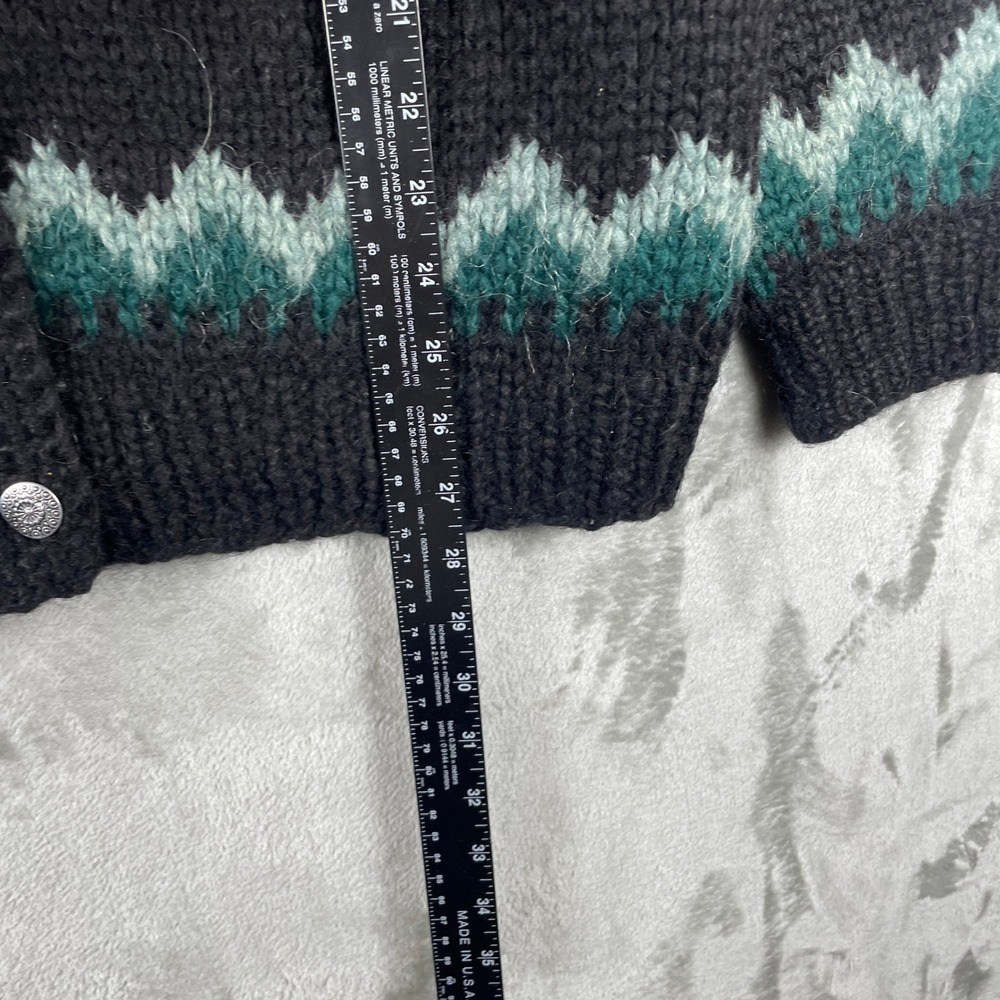 Vintage Handknitting Association of Iceland Sweater Mens Large Fair Isle Wool - Picture 7 of 12